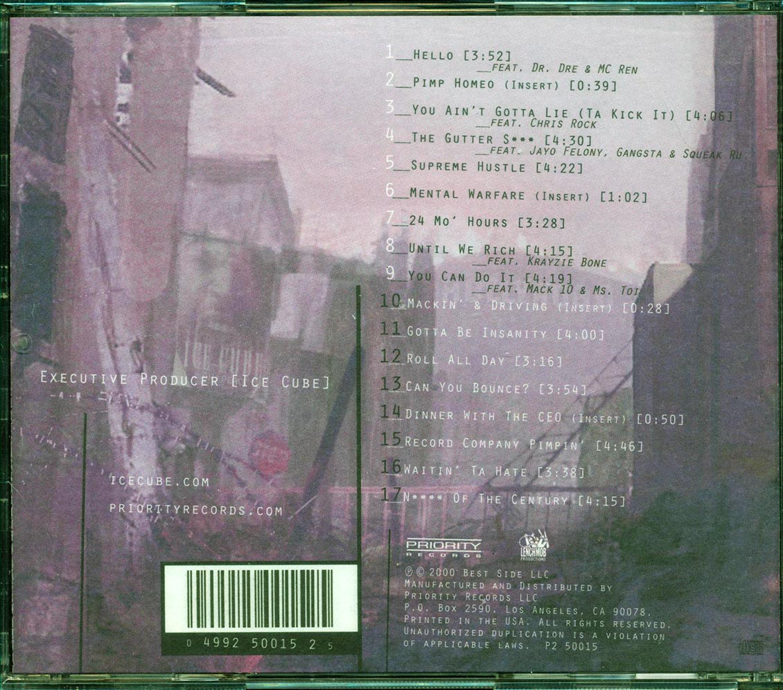 Ice Cube - War & Peace: The Peace Disc Volume 2