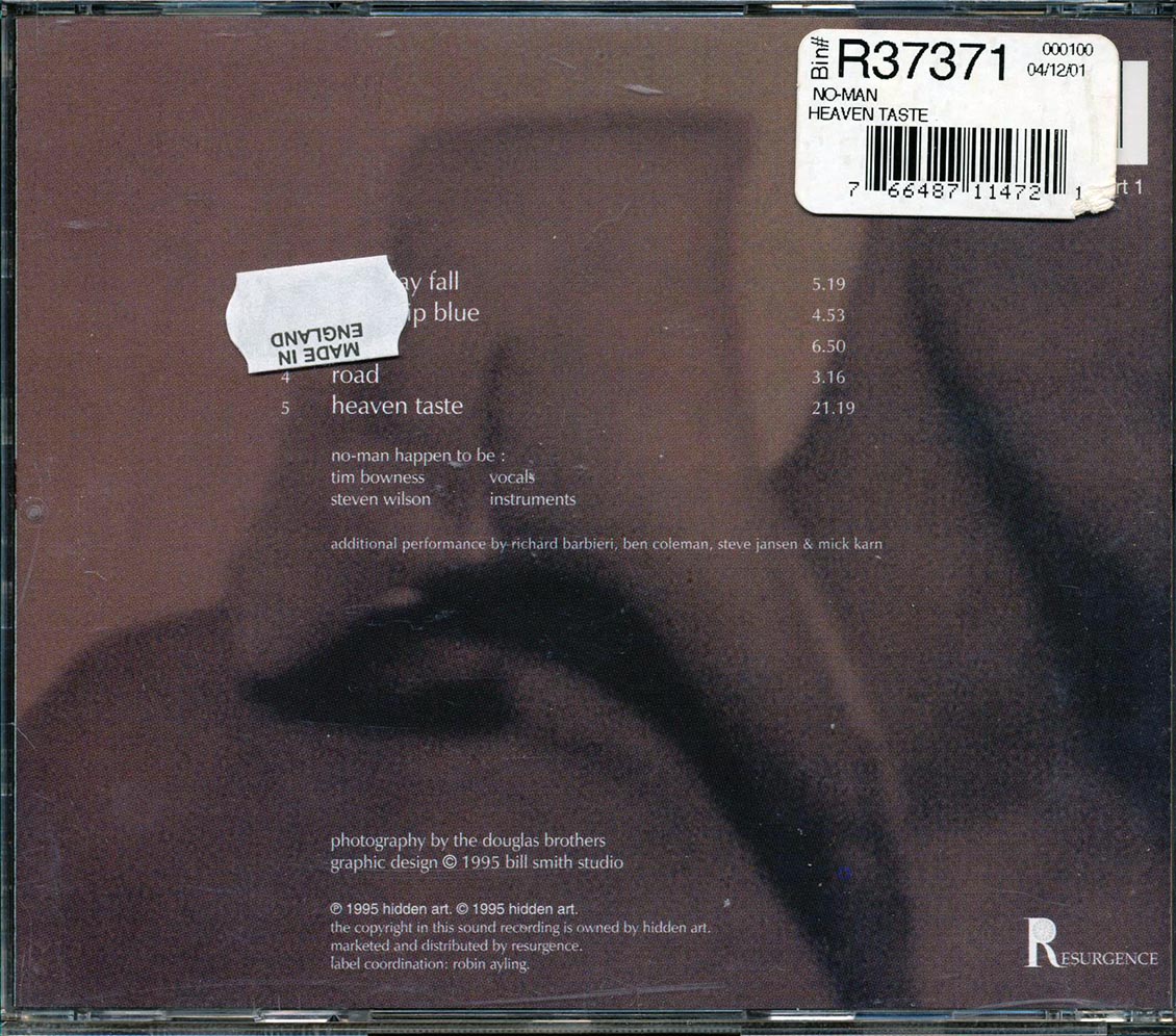 No-Man  - Heaven Taste