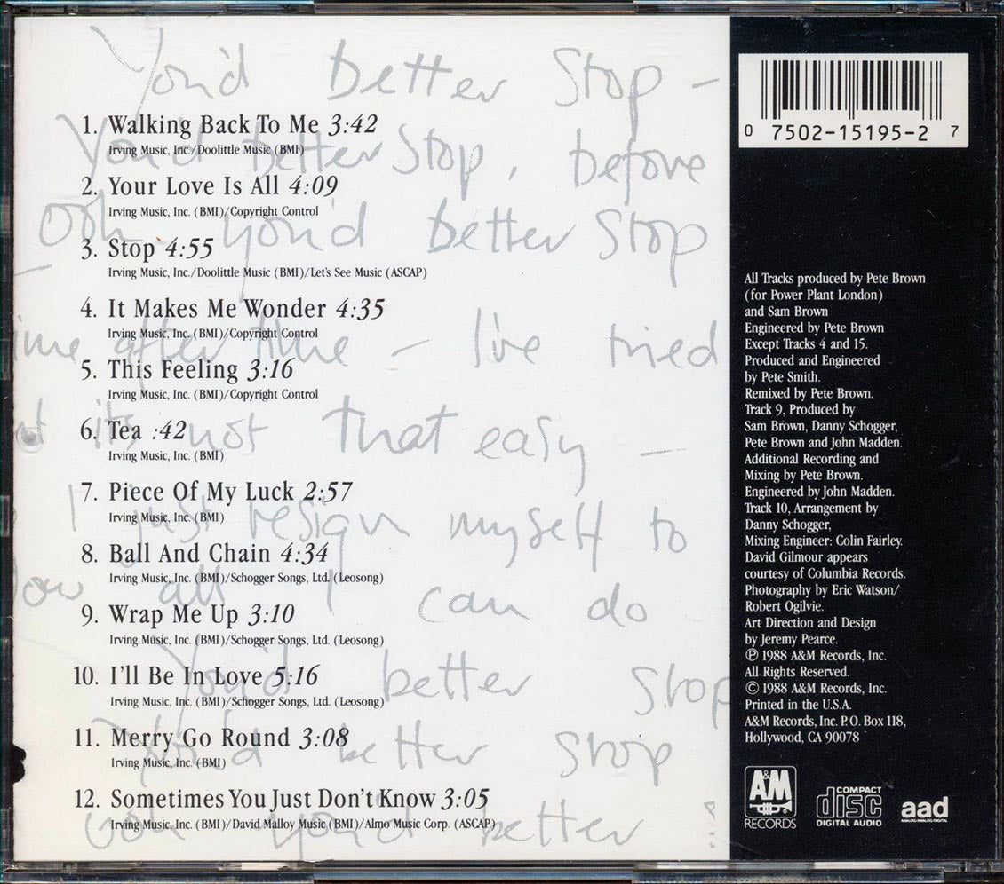 Sam Brown - Stop