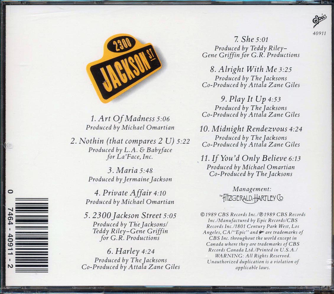 The Jacksons  - 2300 Jackson St