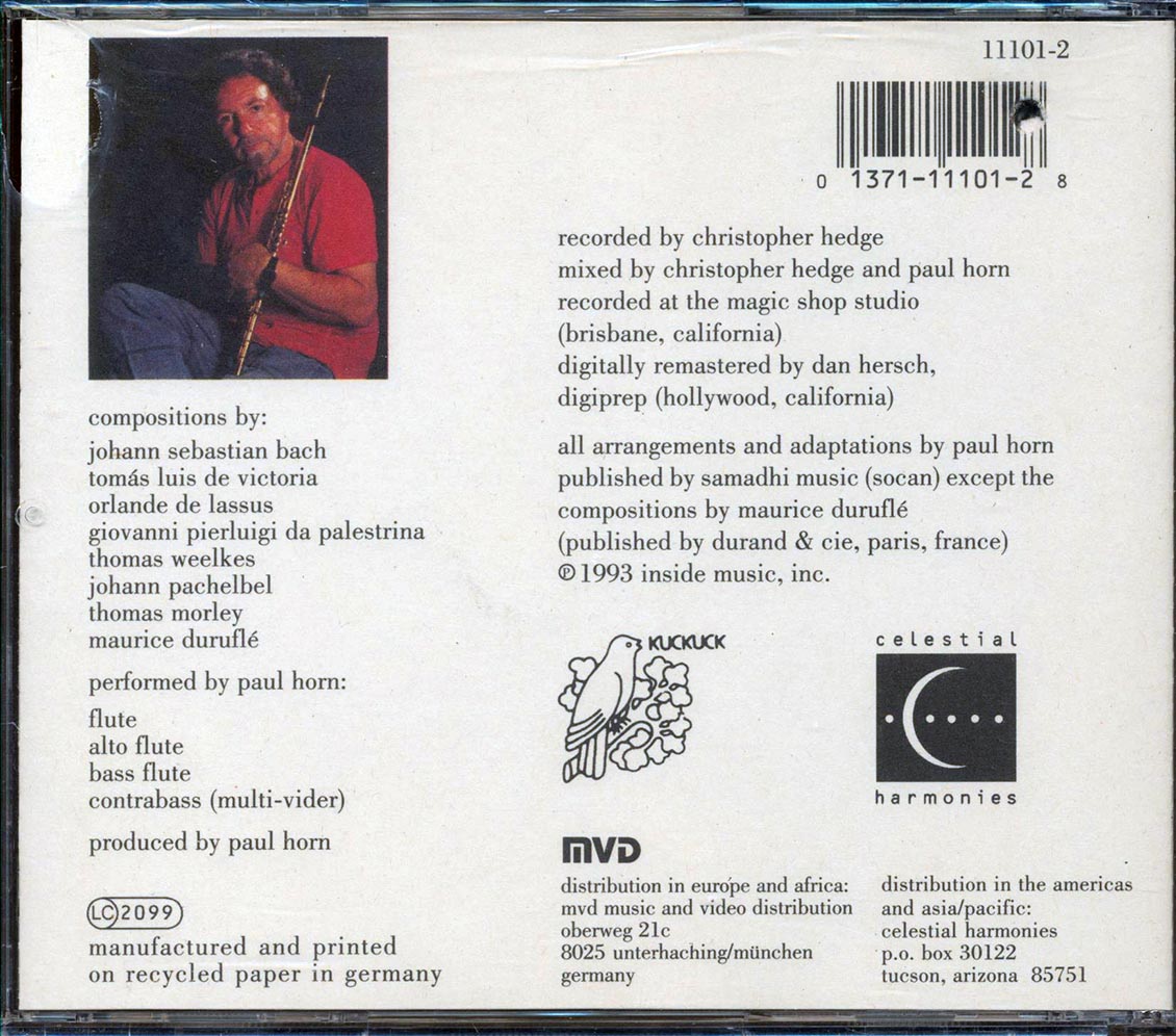 Paul Horn - Music