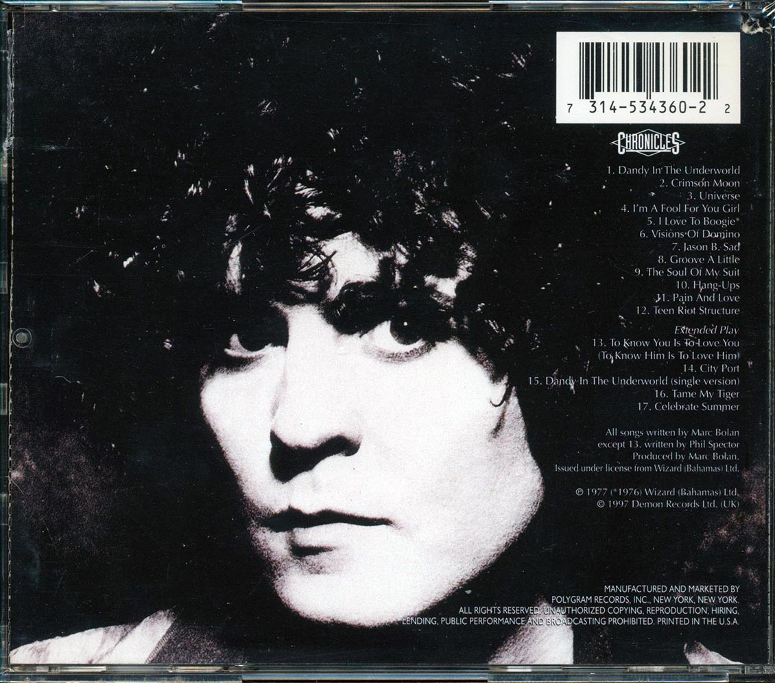 T Rex - Dandy In The Underworld