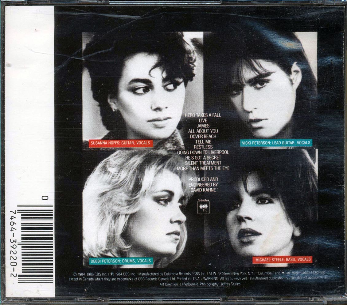 Bangles  - All Over The Place