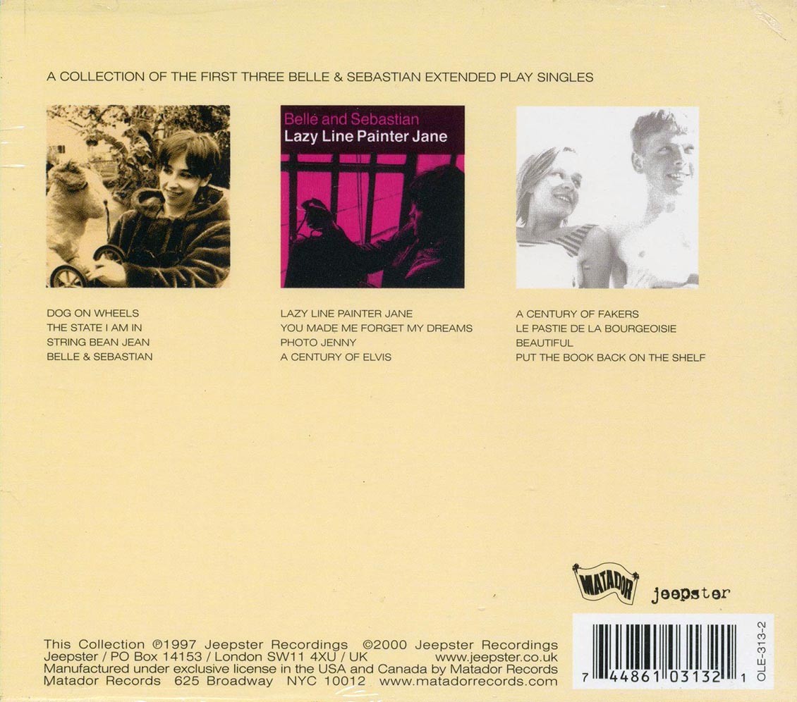 Belle And Sebastian - Lazy Line Painter Jane