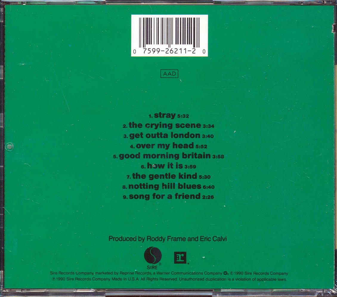 Aztec Camera  - Stray  (marked/ltd stock)