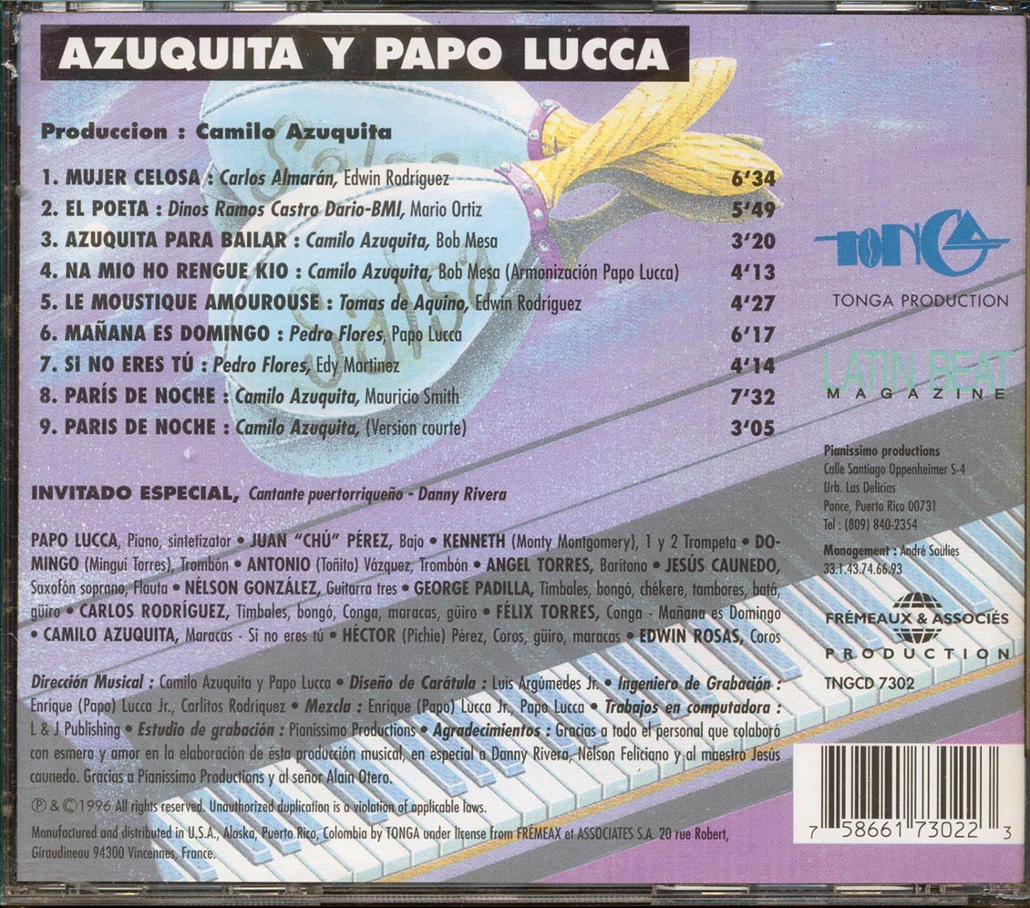 Azuquita Y Papo Lucca - Los Originales