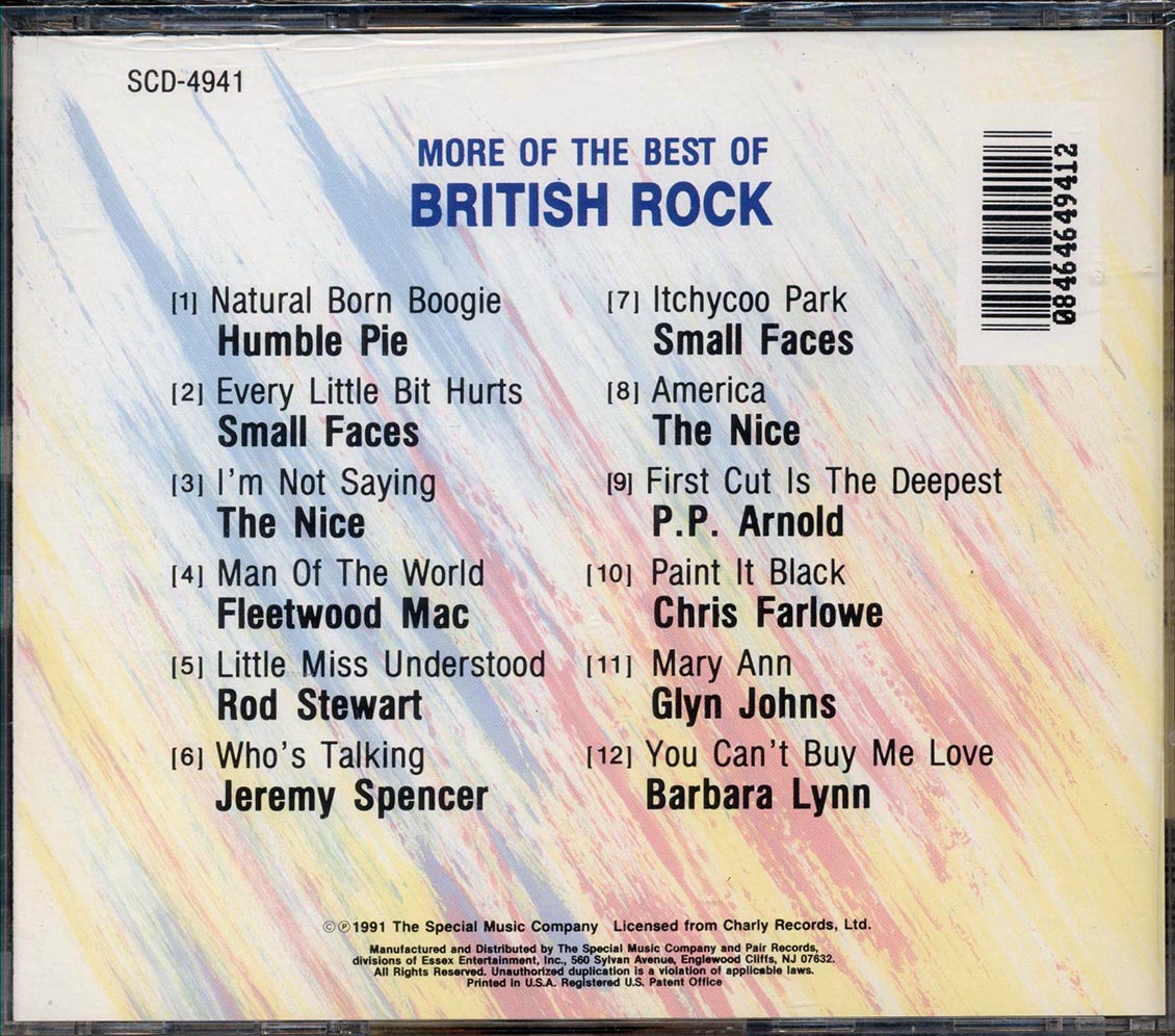 Rod Stewart, Fleetwood Mac, Humble Pie, Etc.  - More Of The Best Of British Rock