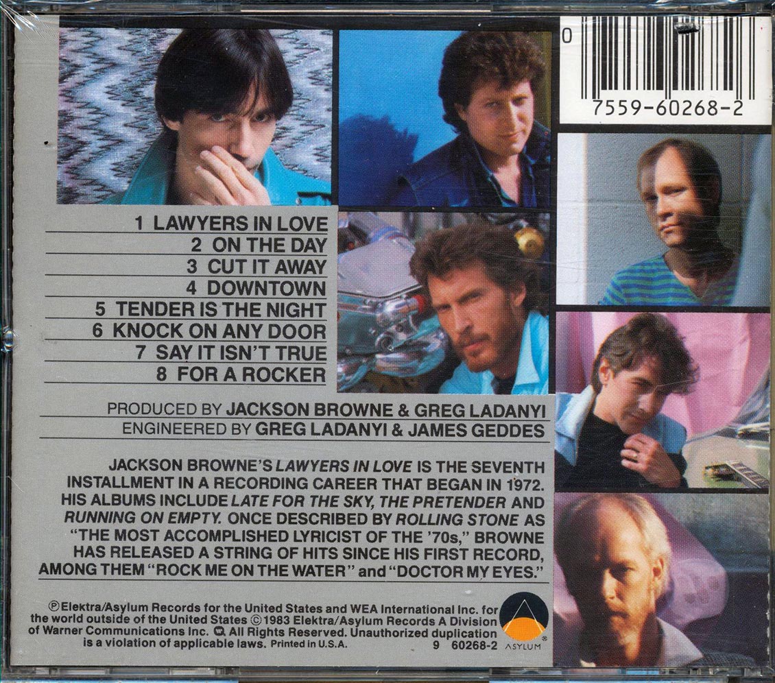 Jackson Browne - Lawyers In Love