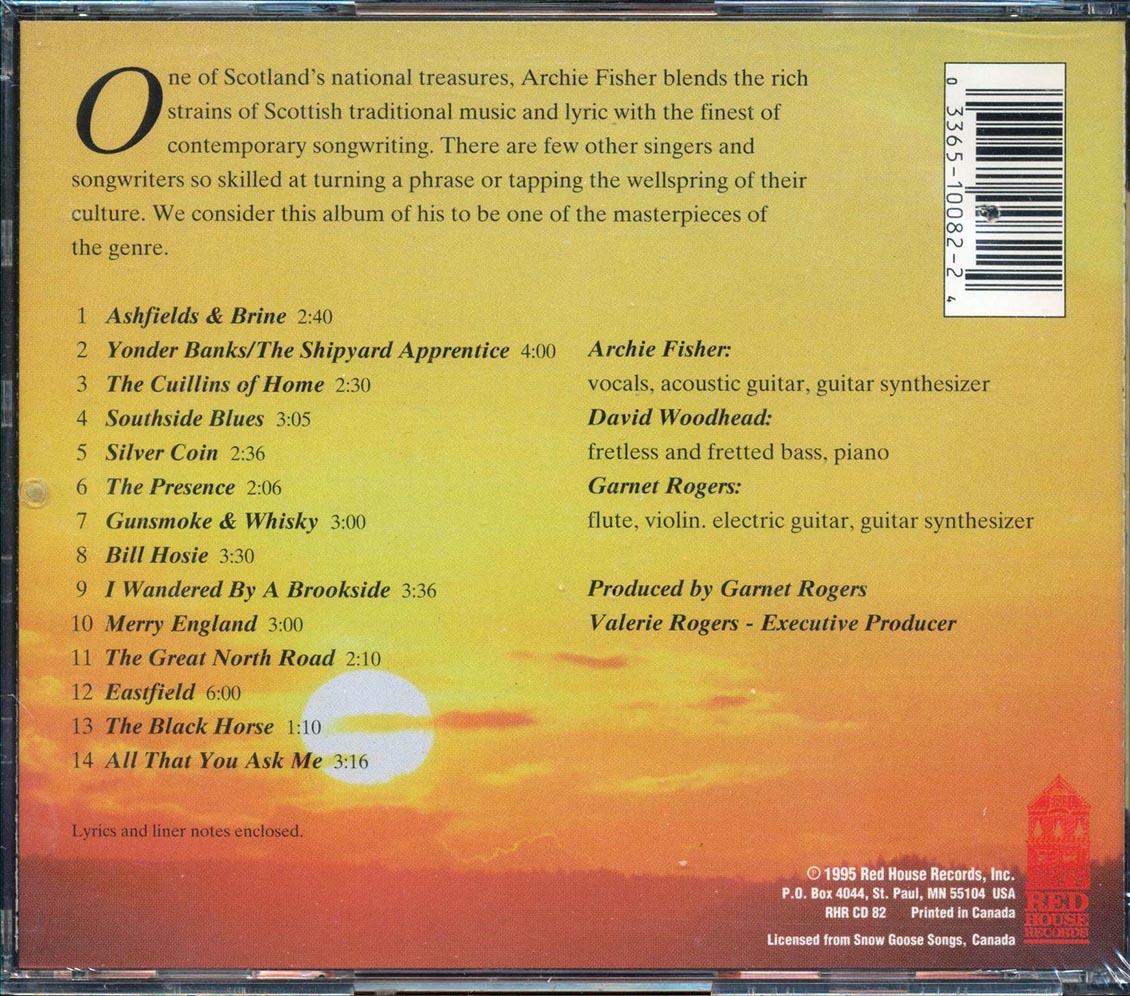Archie Fisher  - Sunsets I've Galloped Into