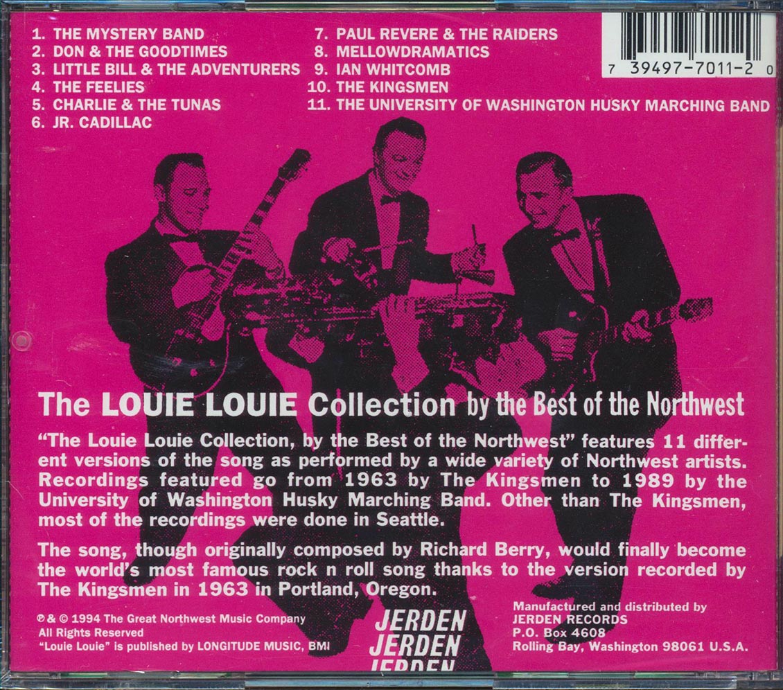 The Feelies, The Mystery Band, Don & The Goodtimes, Etc. - The Louie Louie Collection