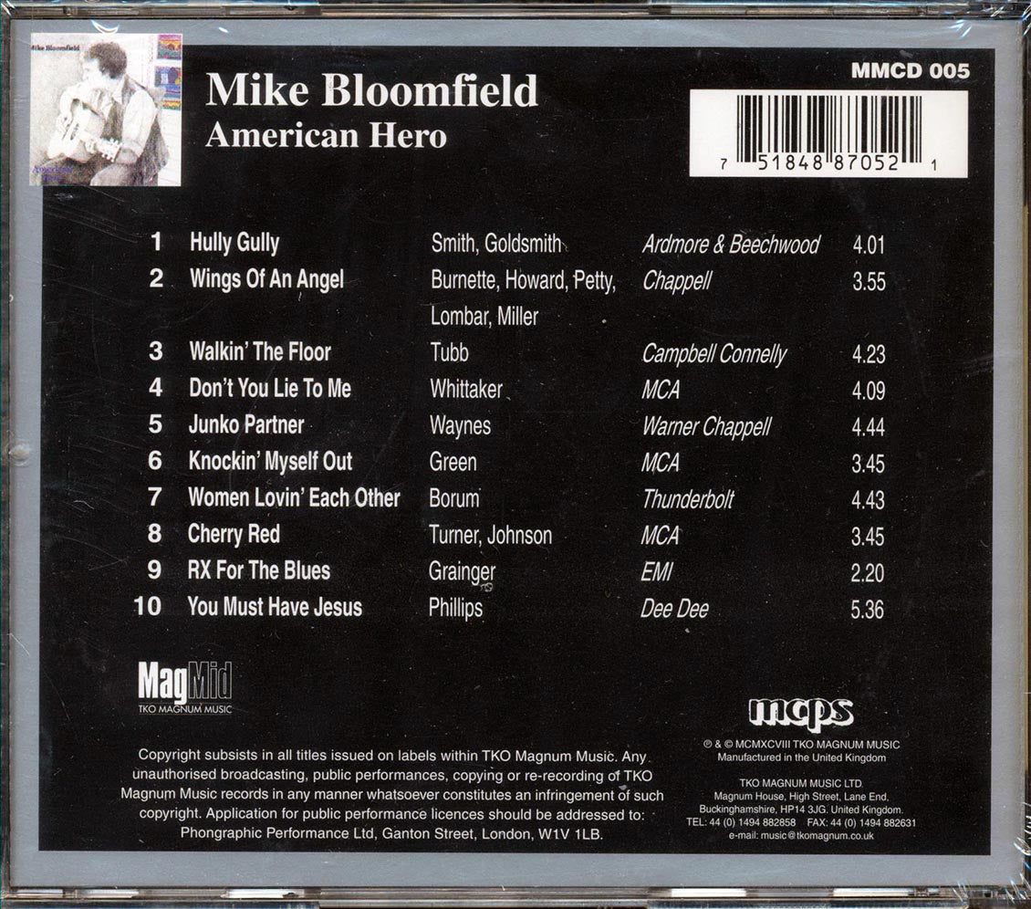 Mike Bloomfield - American Hero