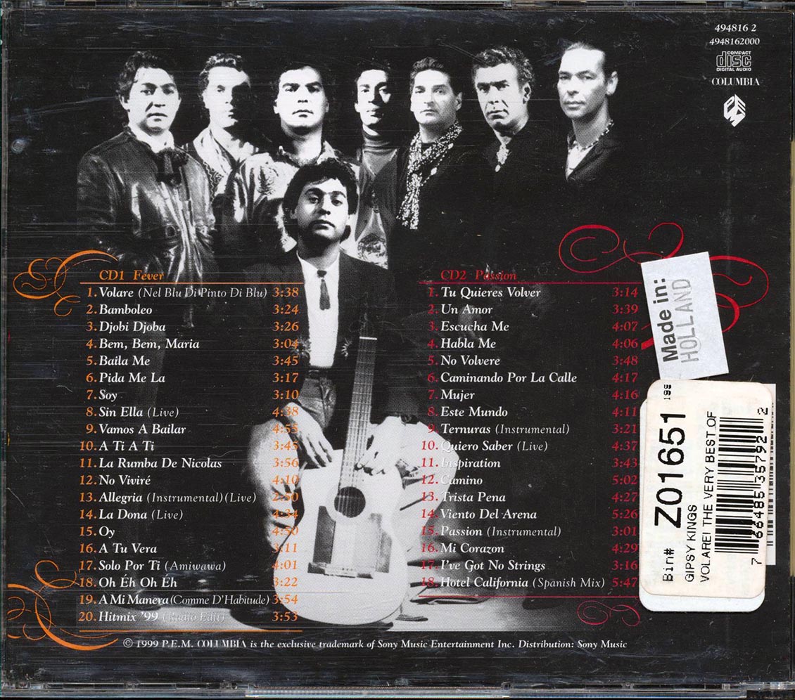 Gipsy Kings - Volare: The Very Best Of The Gipsy Kings