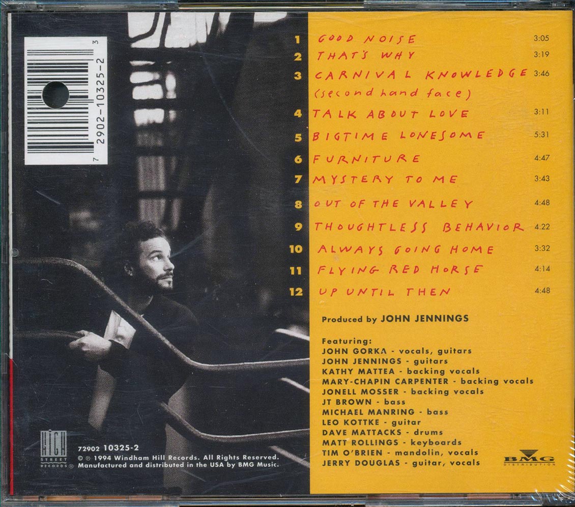 John Gorka - Out Of The Valley (marked/ltd stock)