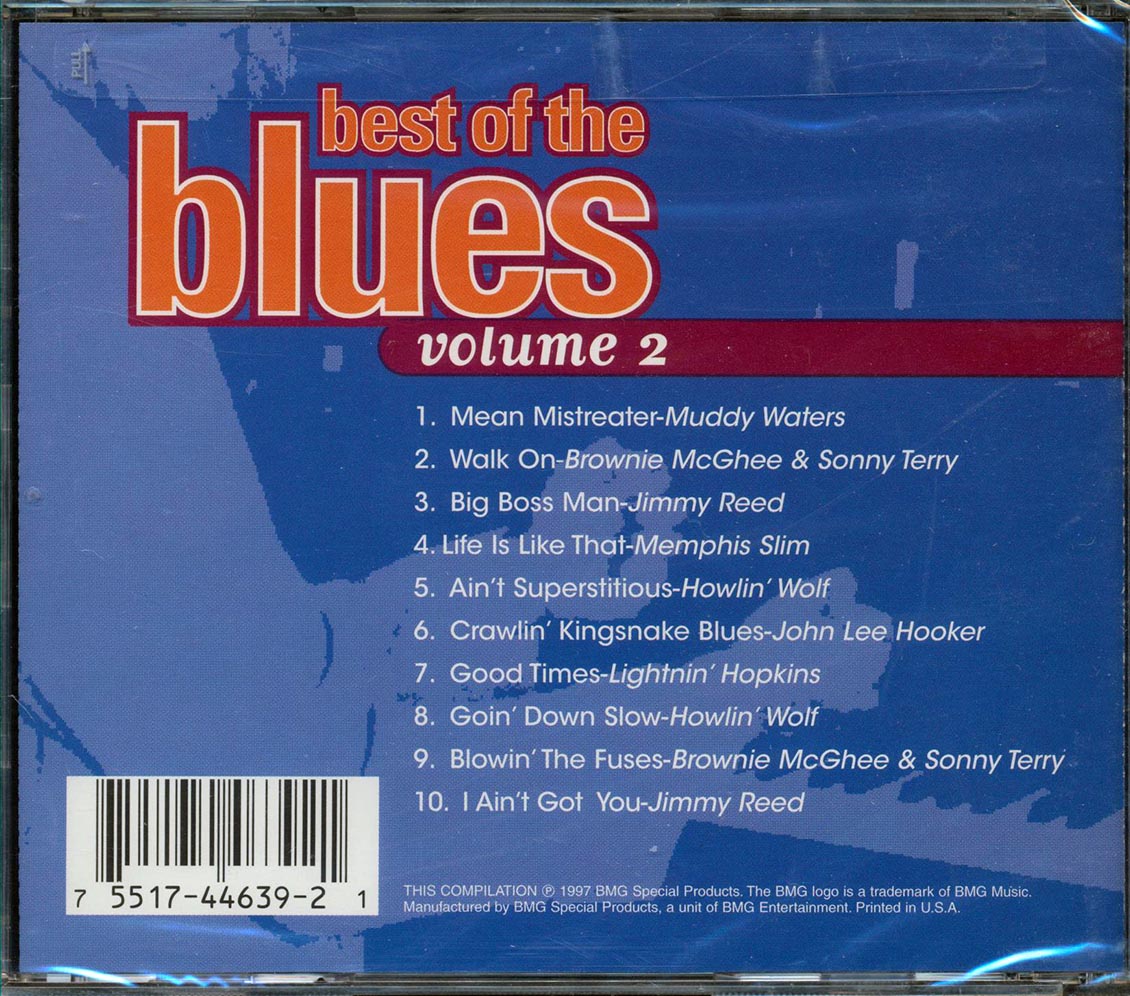 Muddy Waters, Sonny Terry & Brownie McGhee, Jimmy Reed, Etc. - Best Of The Blues Volume 2