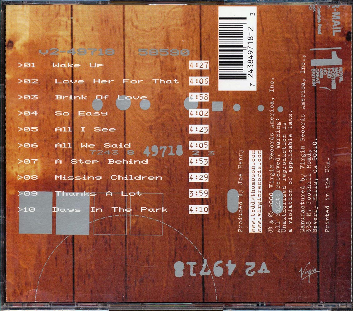 Teddy Thompson - Teddy Thompson