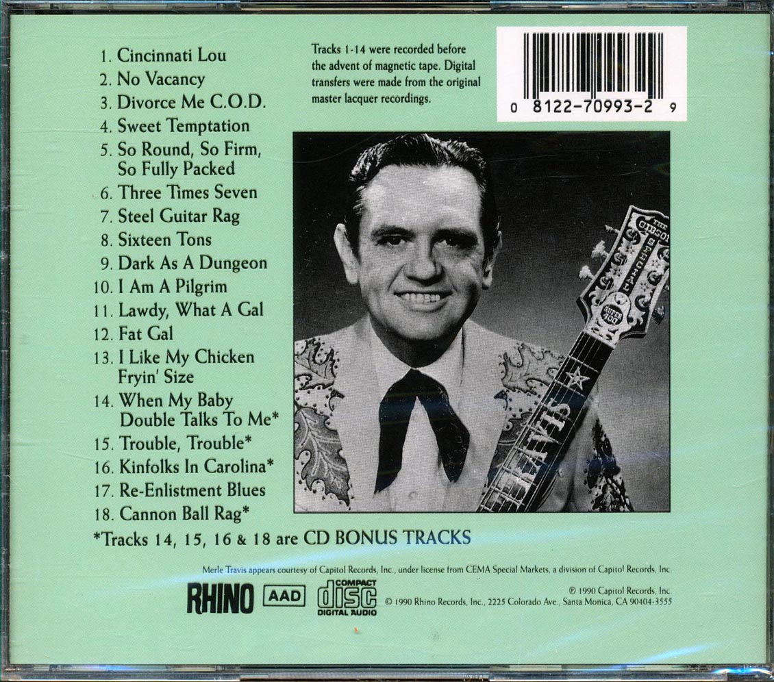 Merle Travis  - The Best Of Merle Travis