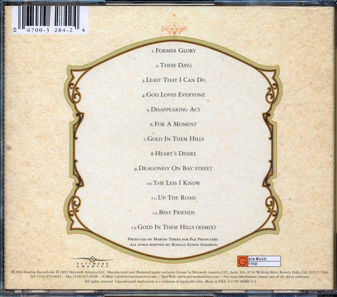 Ron Sexsmith - Cobblestone Runway