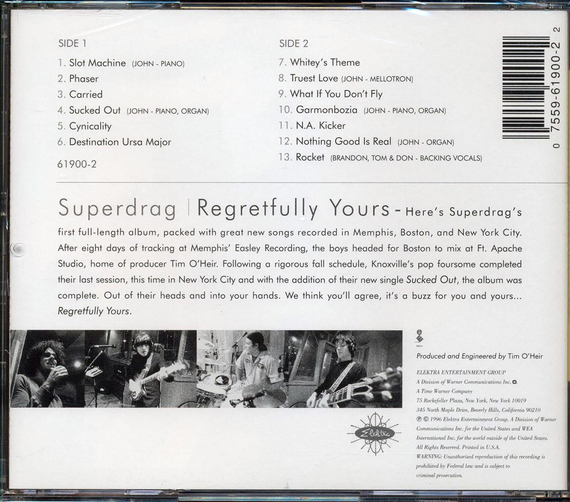 Superdrag  - Regretfully Yours