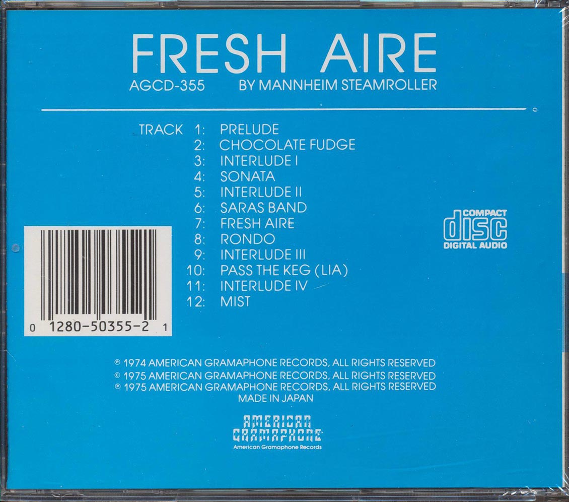 Mannheim Steamroller - Fresh Aire