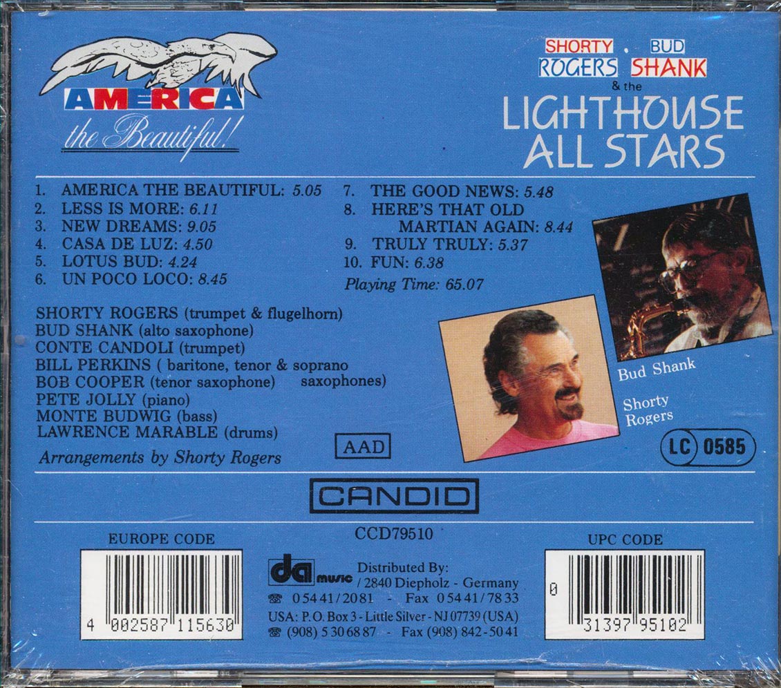Shorty Rogers, Bud Shank & The Lighthouse All Stars - America The Beautiful