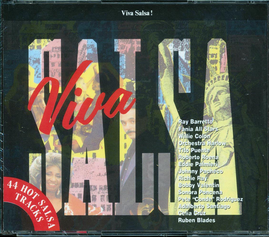Ray Barretto, Fania All Stars, Willie Colon, Etc. - Viva Salsa: 44 Hot Salsa Tracks (44 tracks) (4xCD)