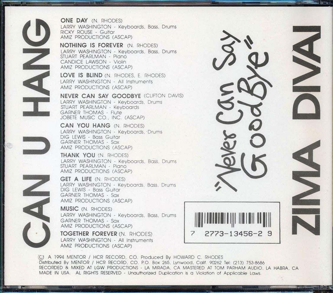 Zima Divai  - Can U Hang