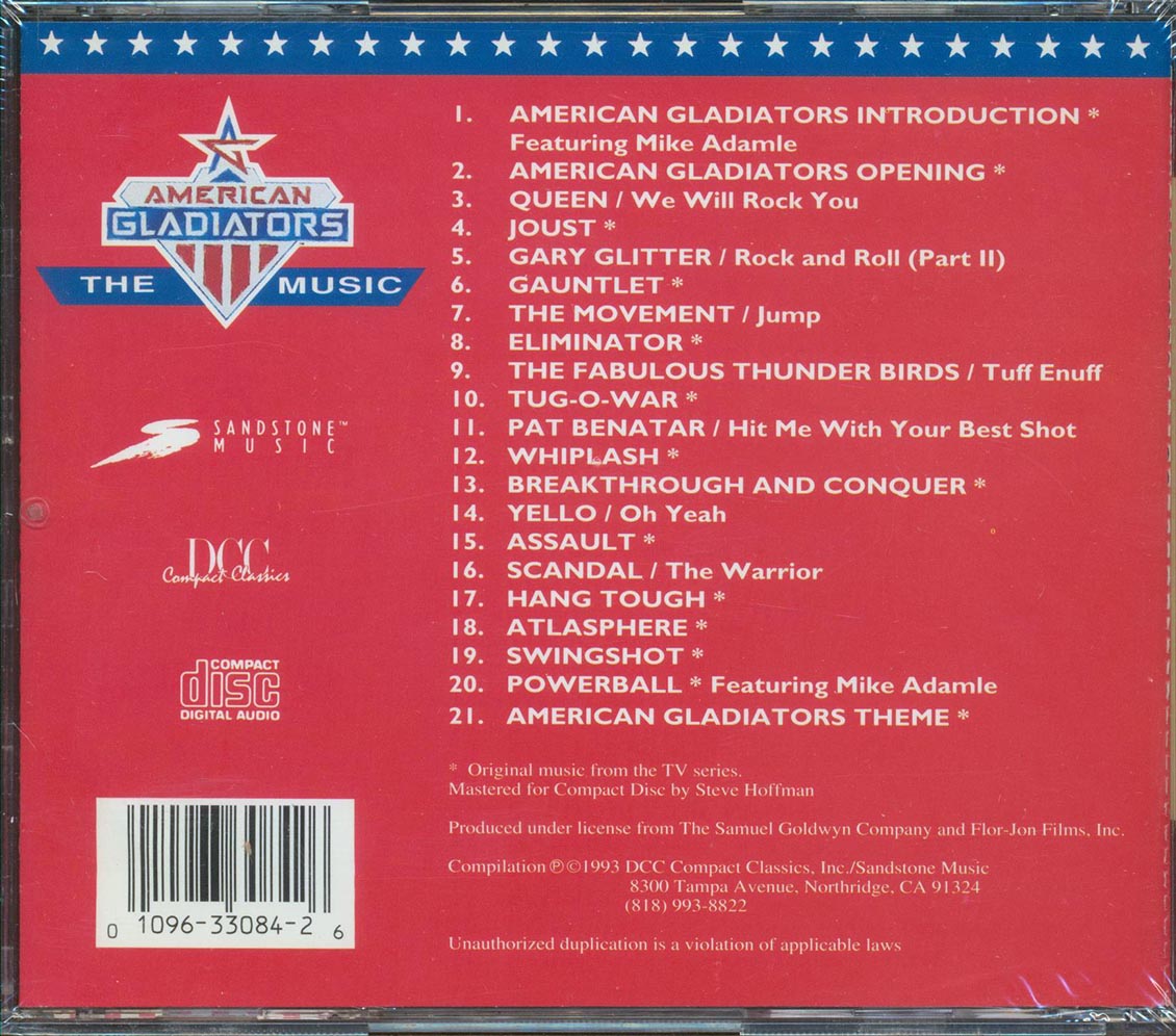 Queen, Dan Milner & The Steele Penny Band, Bill Conti, Etc. - American Gladiators The Music