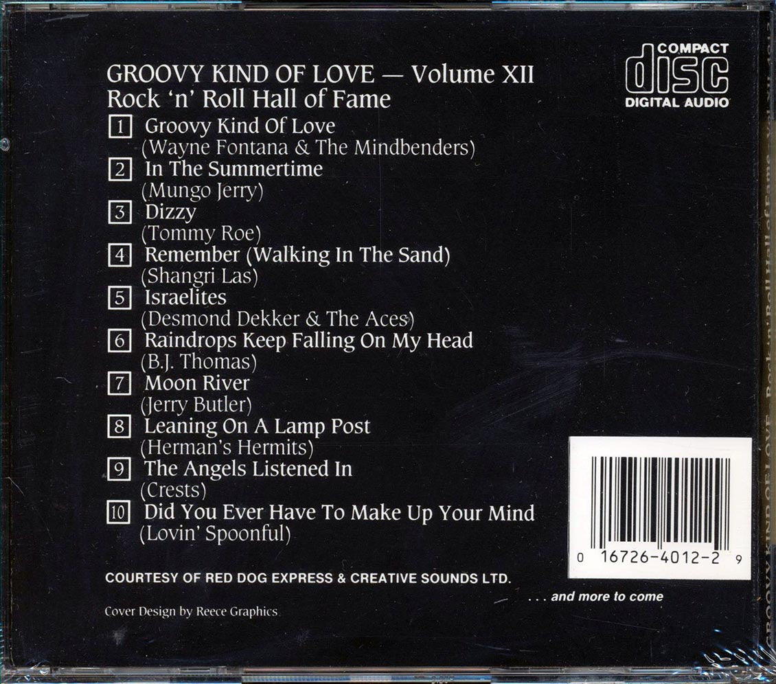 Shangri-Las, Wayne Fontana & The Mindbenders, Tommy Roe, Etc. - Rock N Roll Hall Of Fame Volume XII