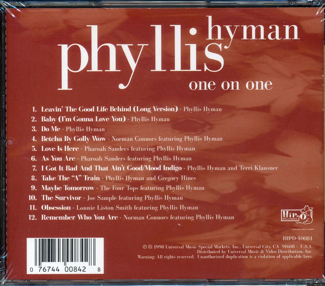 Phyllis Hyman - One On One