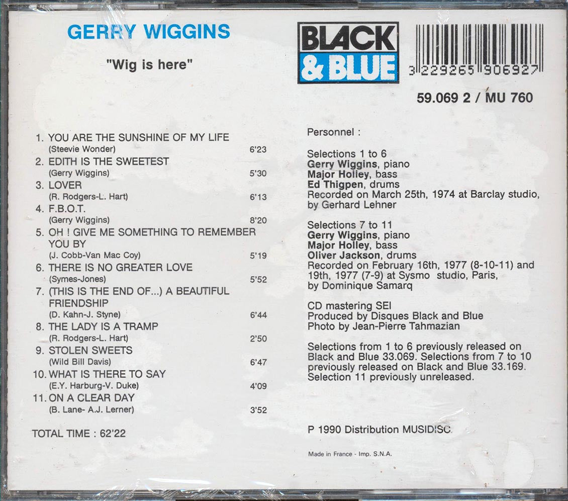 Gerry Wiggins - Wig Is Here