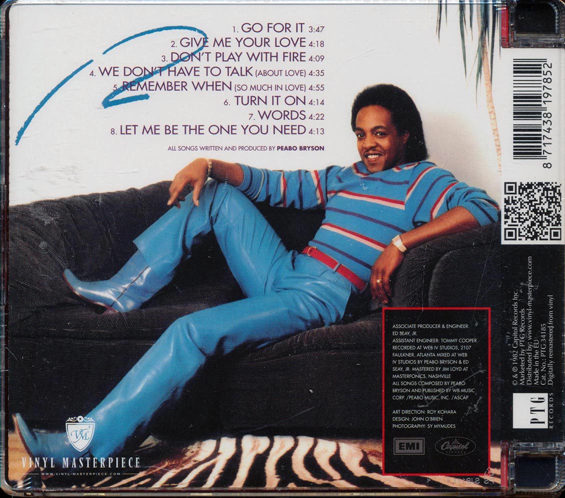 Peabo Bryson - Don't Play With Fire