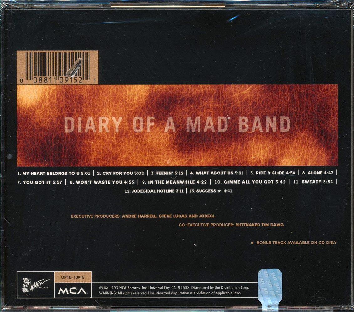 Jodeci - Diary Of A Mad Band
