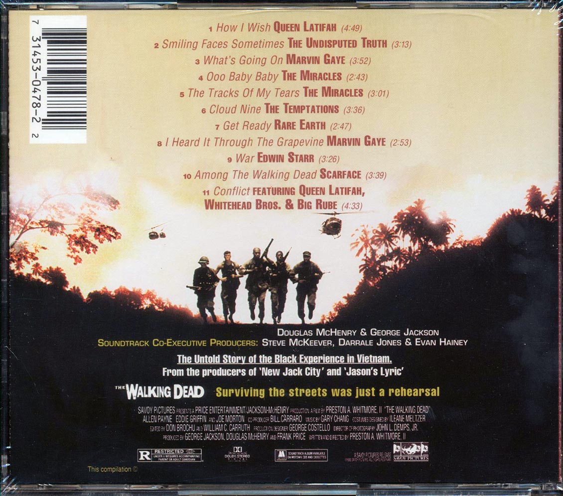Queen Latifah, Marvin Gaye, The Temptations, Etc. - Music From The Film Soundtrack The Walking Dead