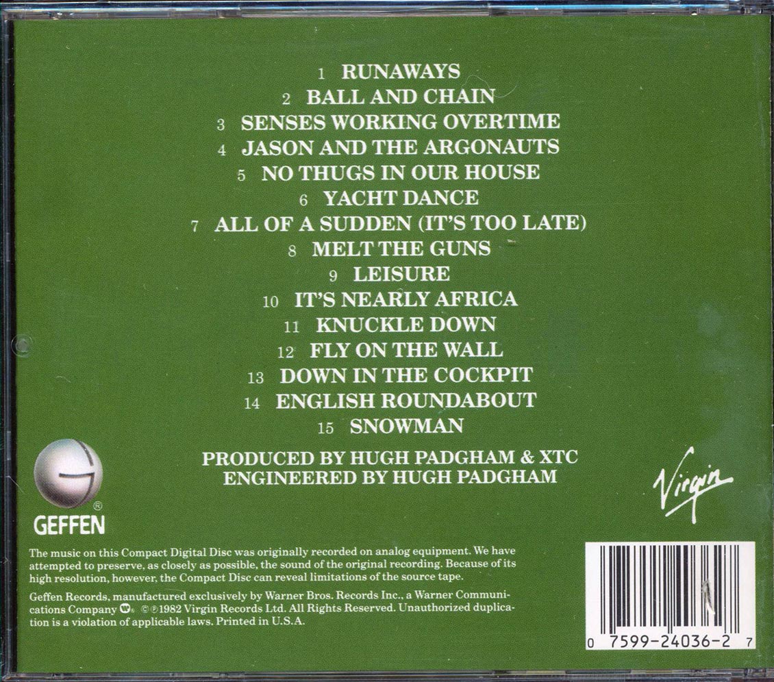 XTC - English Settlement