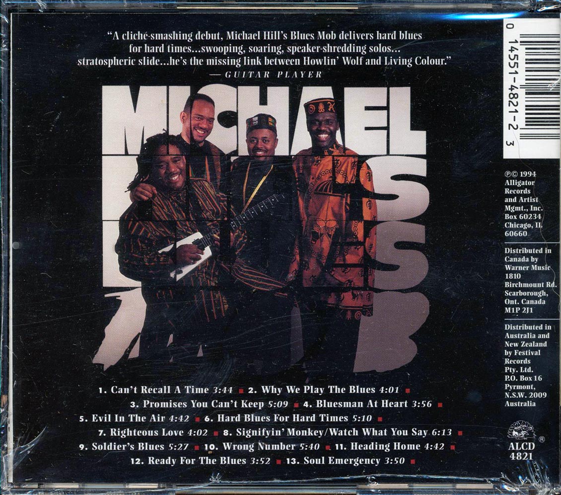 Michael Hill's Blues Mob  - Bloodlines