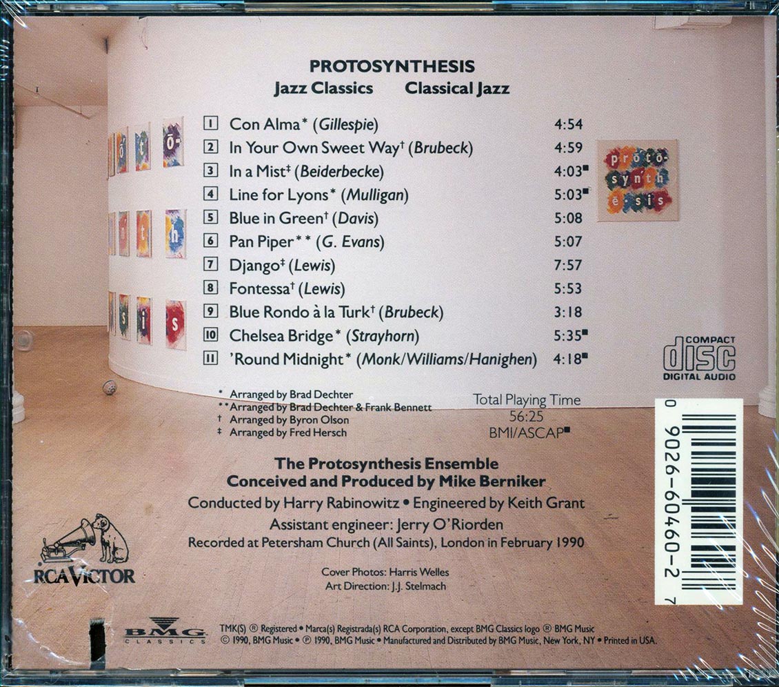 Protosynthesis Ensemble - Jazz Classics Classical Jazz