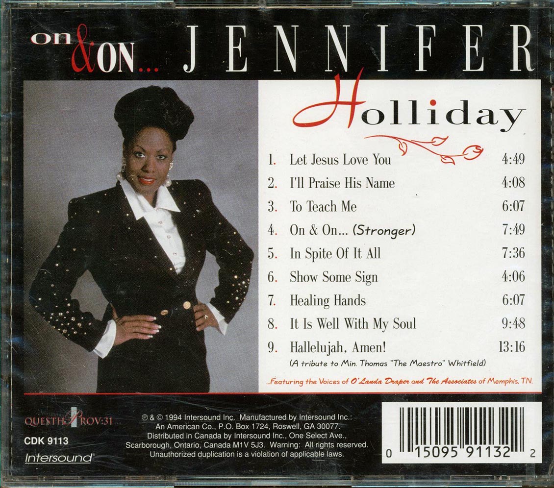 Jennifer Holliday  - On & On
