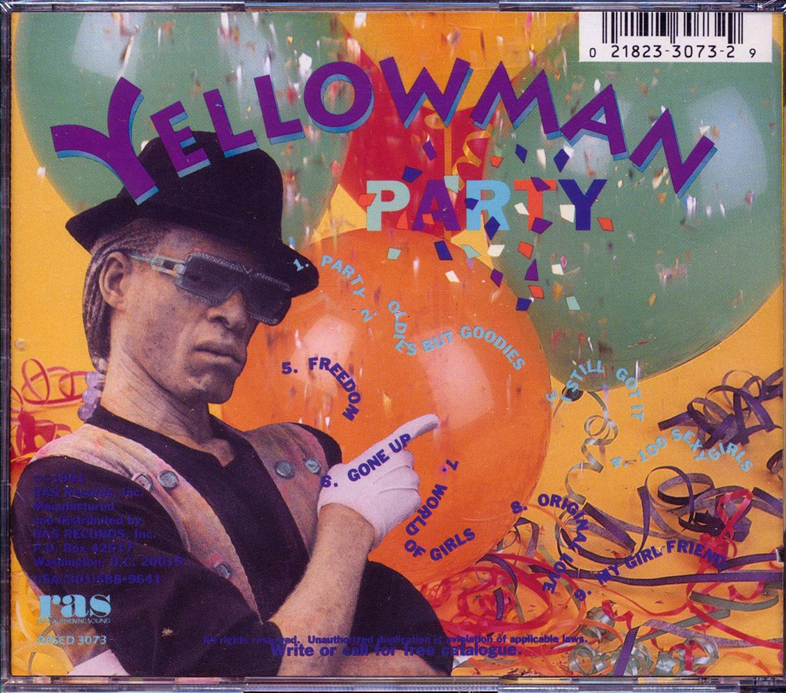 Yellowman  - Party  (marked/ltd stock)