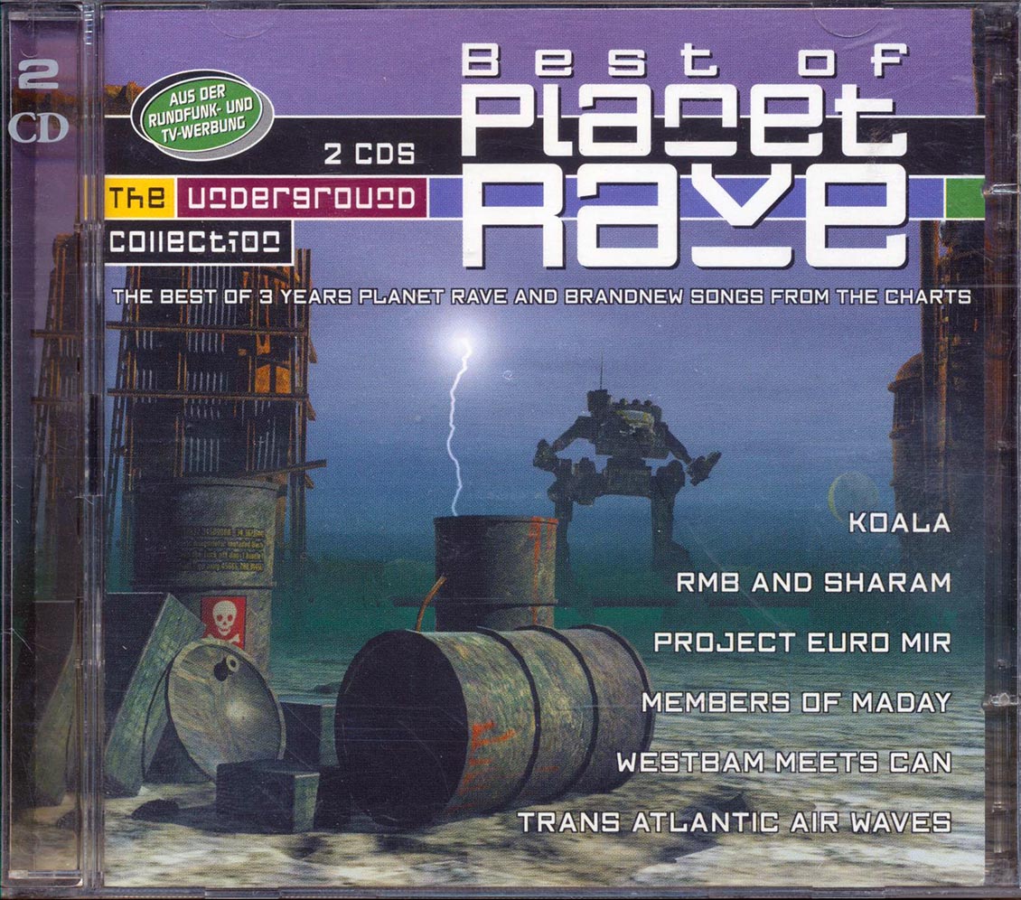 Koala, Trance Atlantic Air Waves, Members Of Mayday, Etc. - The Best Of Planet Rave  (25 tracks) (2xCD)