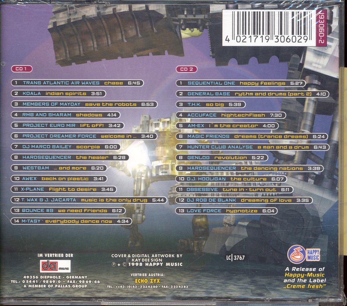 Koala, Trance Atlantic Air Waves, Members Of Mayday, Etc. - The Best Of Planet Rave  (25 tracks) (2xCD)