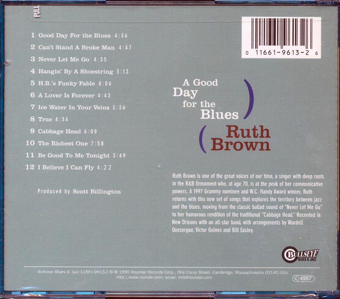 Ruth Brown - A Good Day For The Blues