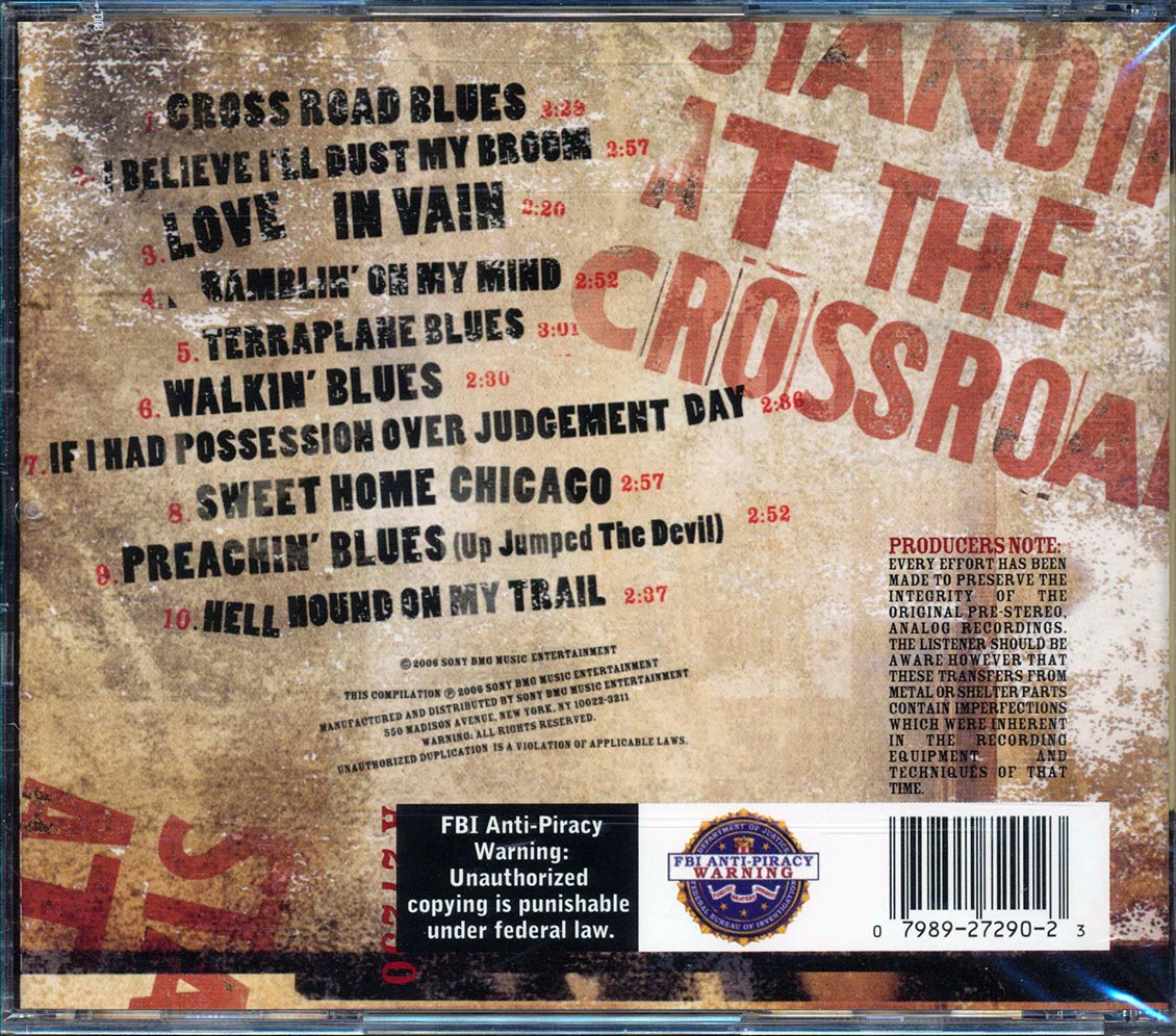 Robert Johnson  - Standin' At The Crossroads