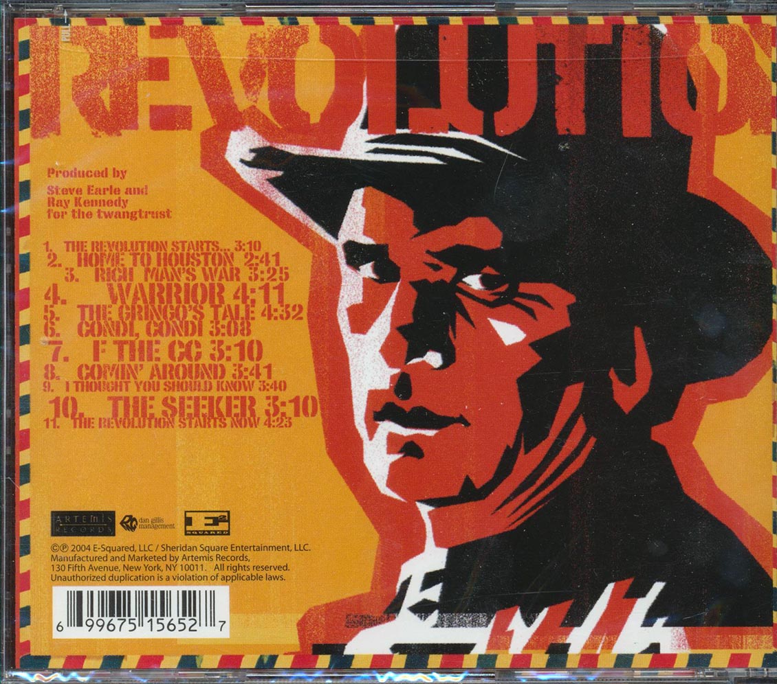 Steve Earle  - The Revolution Starts Now