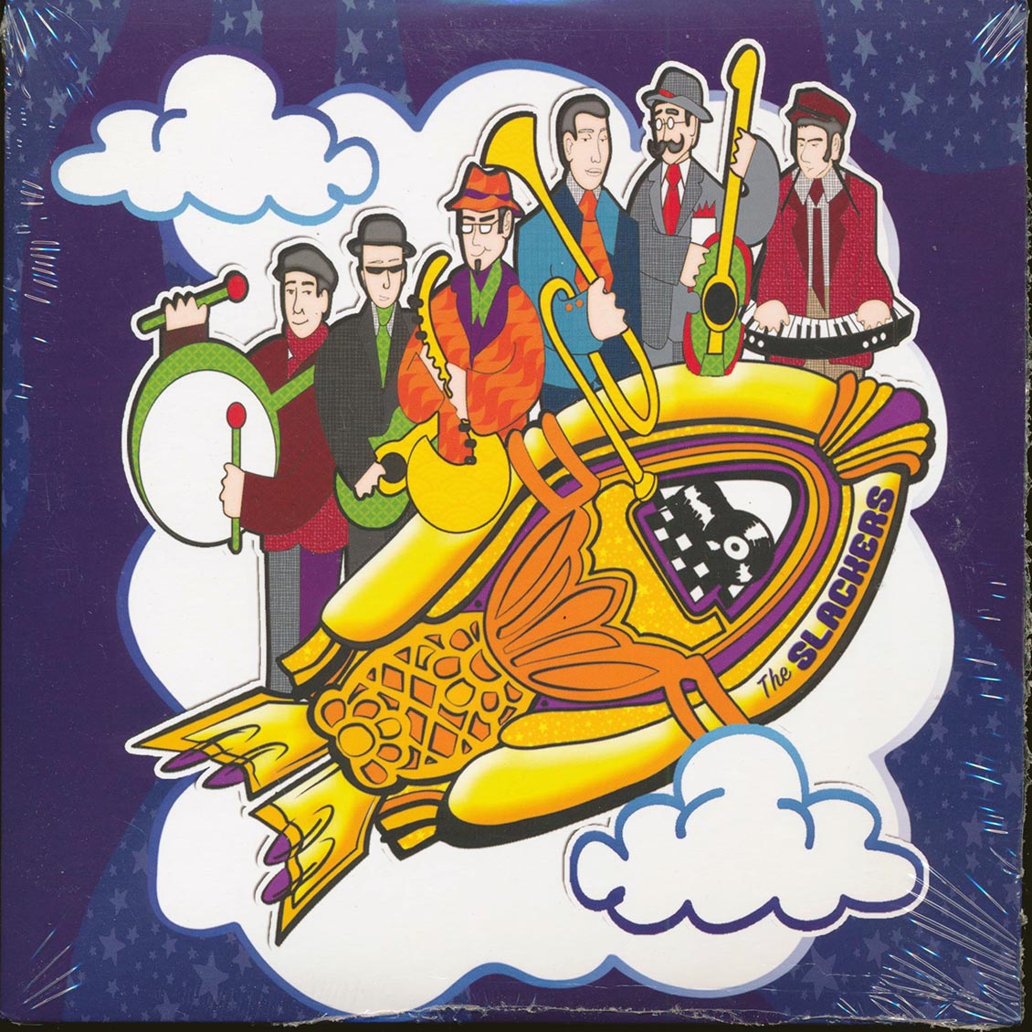 The Slackers - The Boss (dirty Reggae Mix)  /  The Slackers - The Boss (Dub Mix) (blue vinyl)