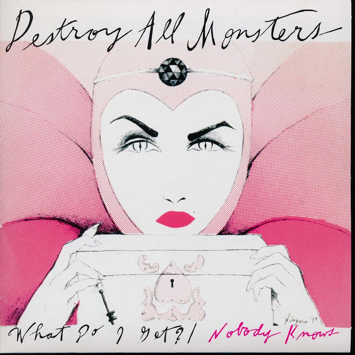 Destroy All Monsters - What Do I Get?  /  Destroy All Monsters - Nobody Knows (ltd. 500 copies made) (gray vinyl)
