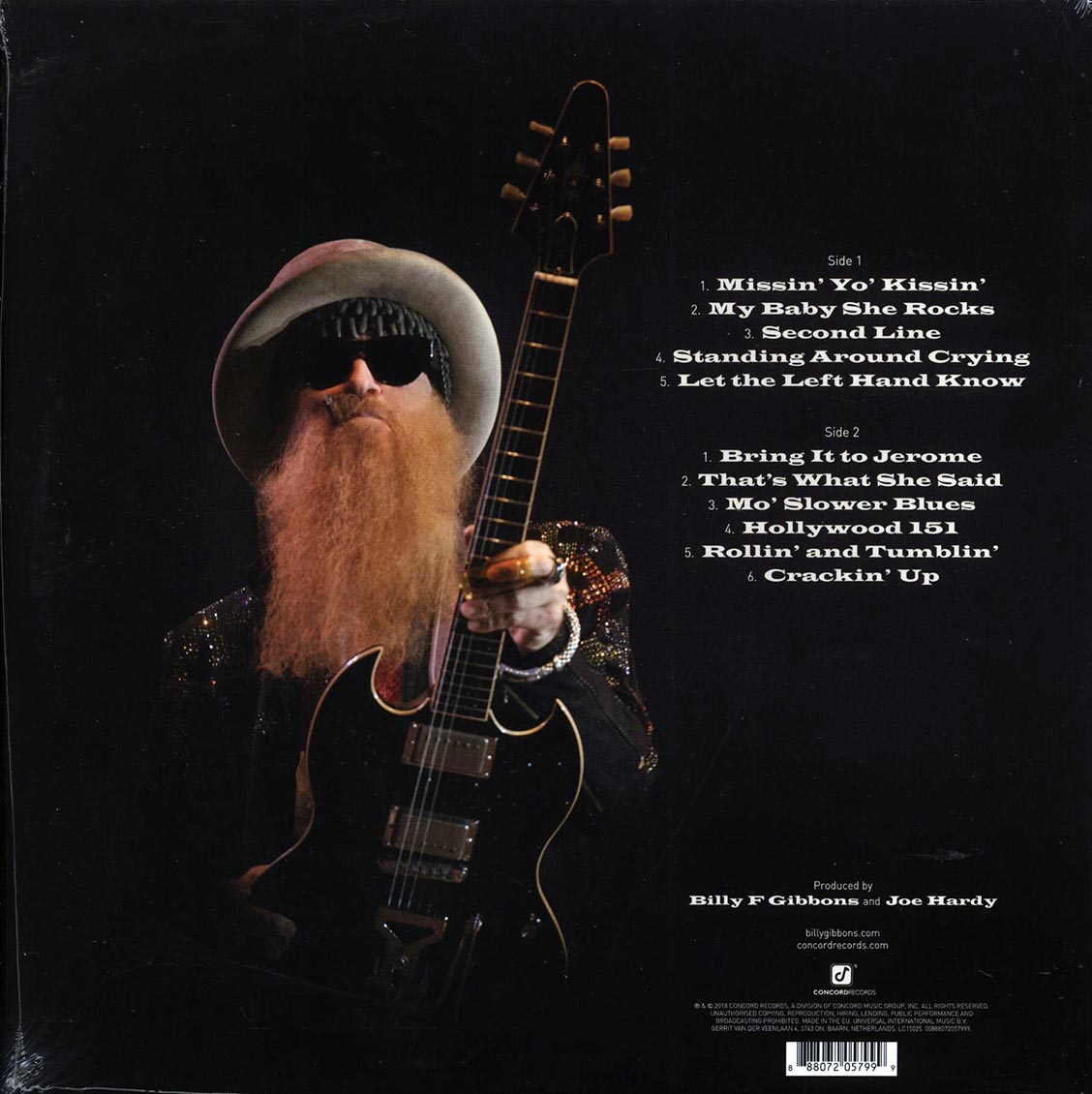 Billy F Gibbons - The Big Bad Blues (blue vinyl)