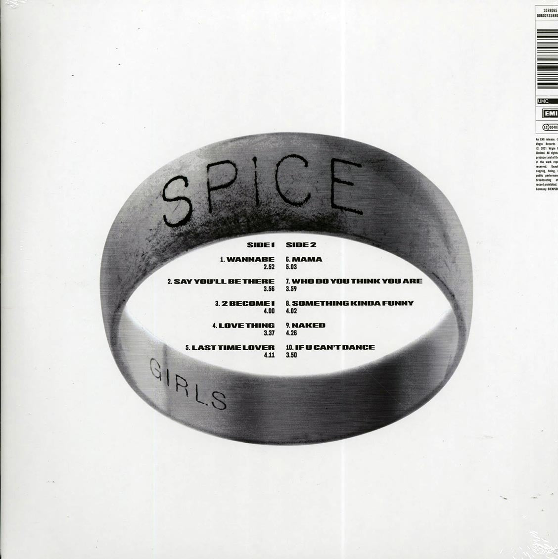 Spice Girls - Spice (25th Anniv. Ed.) (die-cut jacket) (ltd. ed.) (picture disc)