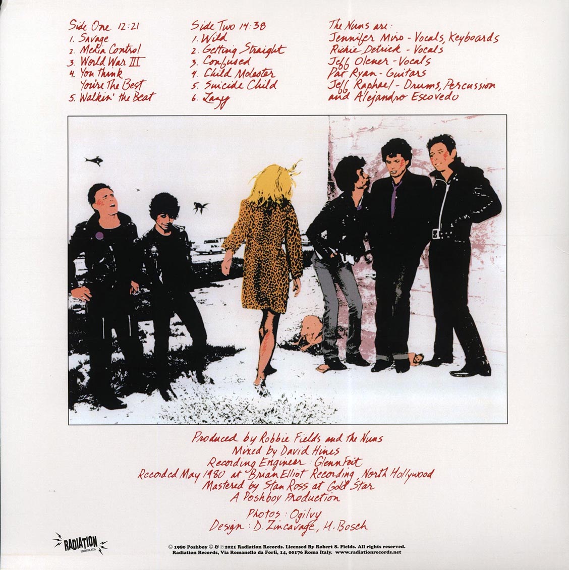 The Nuns - The Nuns (ltd. ed.) (colored vinyl)