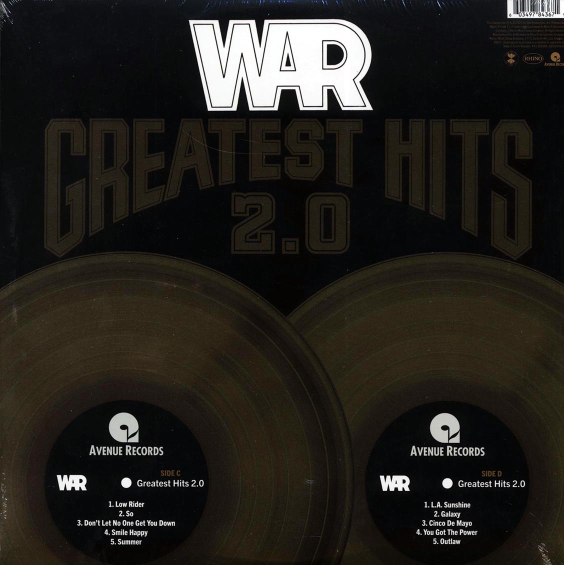 War - Greatest Hits 2.0 (50th Anniv. Ed.) (2xLP)