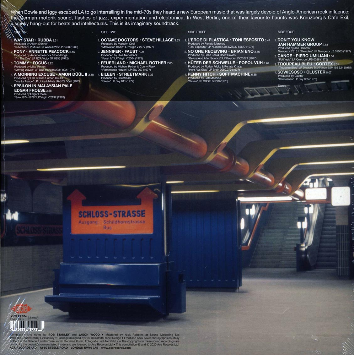 Brian Eno, Soft Machine, Popol Vuh, Faust, Etc. - Cafe Exil: New Adventures In European Music 1972-1980 (2xLP)